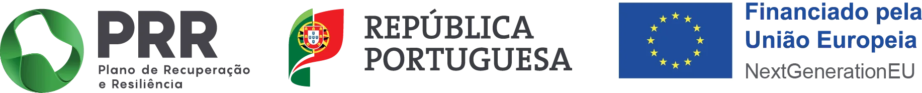 PRR — Recovery and Resilience Plan. Portuguese Republic. Funded by the European Union — NextGenerationEU